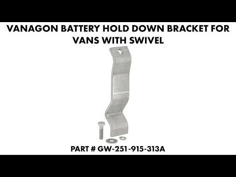 Battery Hold Down Bracket (Swivel Seats) [Vanagon]
