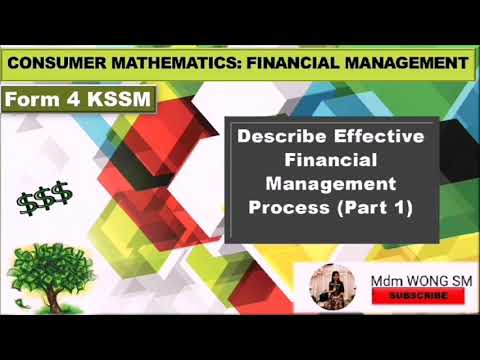 Financial Management (Part 1) KSSM Form 4