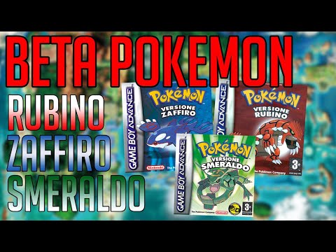 Pokémon come non li avete mai visti prima - Beta Terza Generazione Pokémon