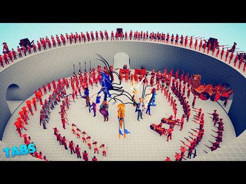 BOSS OF EACH FACTION VS THEIR FACTIONS ~ Totally Accurate Battle Simulator [TABS]