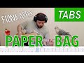 Paper Bag bass tabs cover - Fiona Apple
