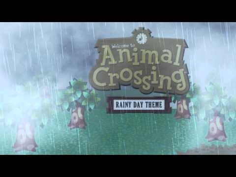 Animal Crossing Rainy Day Theme (Animated Desktop)