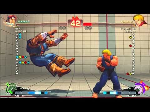 SSF4 Rank Match   ink7 (HW)  vs  Playerjun52 (KE)
