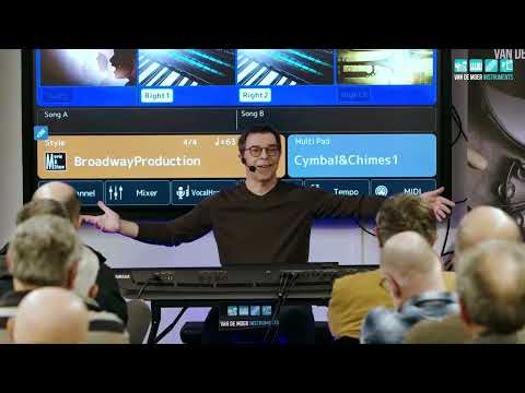 Yamaha Genos 2 demo - Van De Moer Instruments