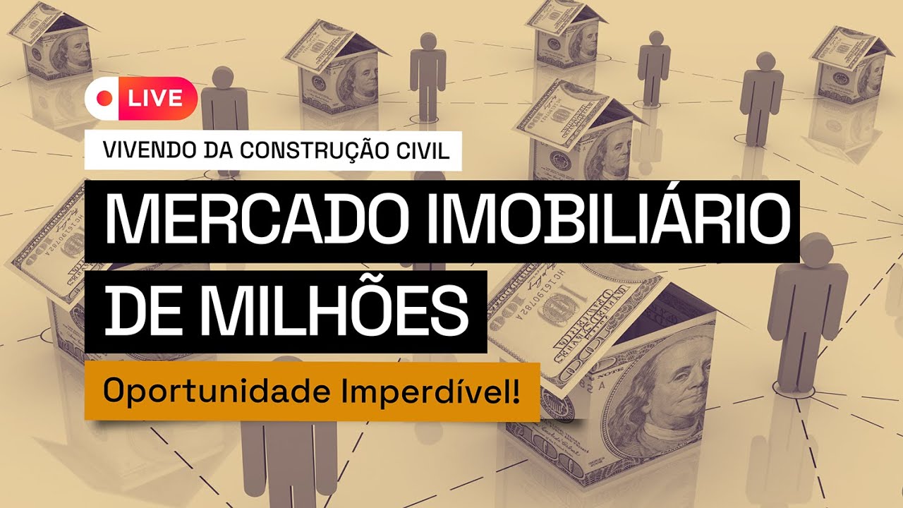 Mercado Imobiliário de Milhões | Vivendo da Construção Civil #live #construçãocivil