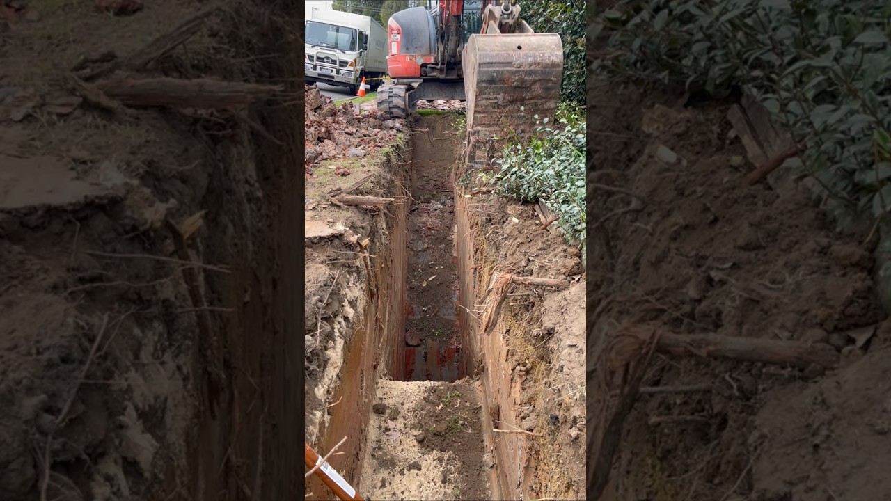 Excavating the deepest underground power cable
