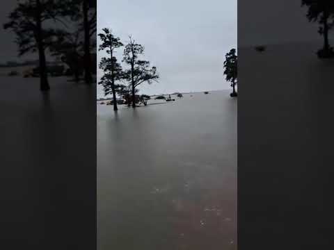 lluvia intensa en zona de Bandera, Santiago del Estero, con mas de 200 milimetros