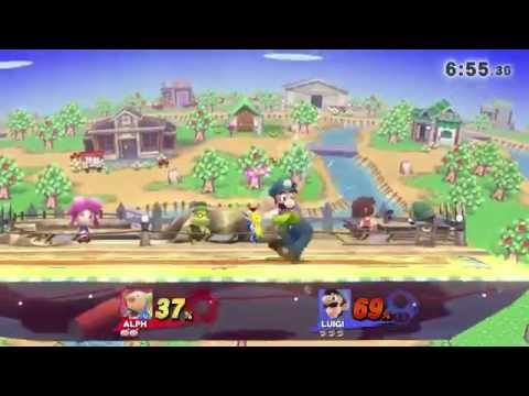 All Mid Top 16 - Jaguar (Alph) vs Boss (Luigi) - SSB4
