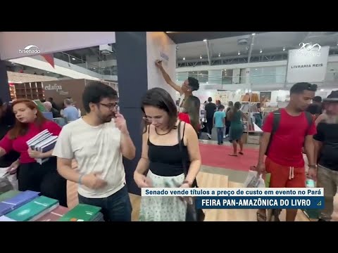 Senado participa de feira do livro em Belém até 25 de agosto