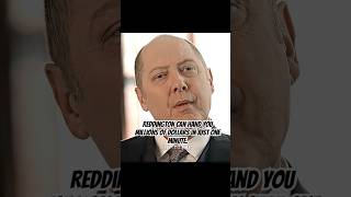 Reddington can hand you millions of dollars in just one minute. #shortvideo #theblacklist #shorts