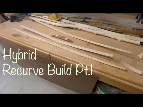Asian inspired hybrid recurve bow Pt1