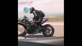 mood off bike ride 😔 Kawasaki ninja h2 vs ferra