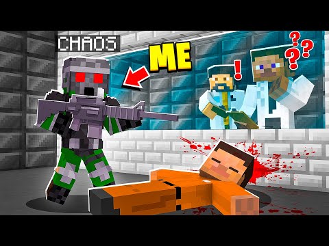 I Became a SCP CHAOS SOLDIER in MINECRAFT! - Minecraft Trolling Video