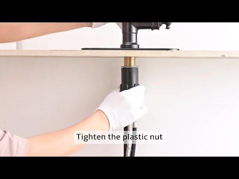 HY-KF-04 Quick Installation Video - HOIGY Commercial Kitchen Faucet