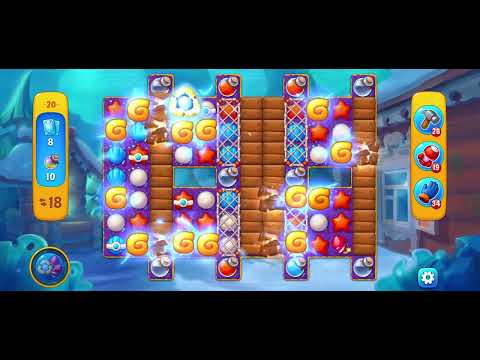 Fishdom Gameplay Stage 19 and stage 20 hard level - Atlantis Cup Challenge - No Booster