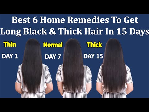 100% Effective Ayurveda Tips To Get Long And Thick Hair In (15 Days) | Get Long Hair Naturally Video