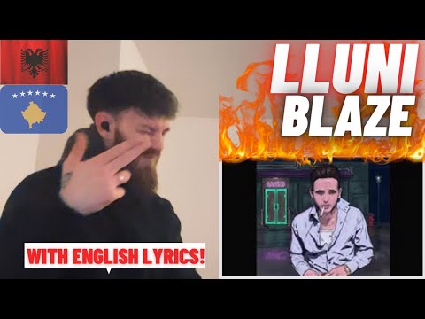 FINALLY! 🇦🇱🇽🇰 Lluni - Blaze (English Translation) [HYPE UK 🇬🇧 REACTION!]