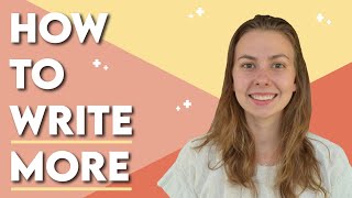 5 Steps to Writing MORE | How to Write More | Professional Blogger Coaches to Write More