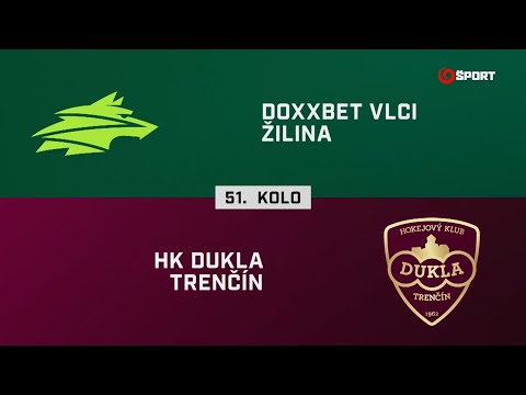 51. kolo: DOXXbet Vlci Žilina – HK Dukla Trenčín 1:3 (HIGHLIGHTY)