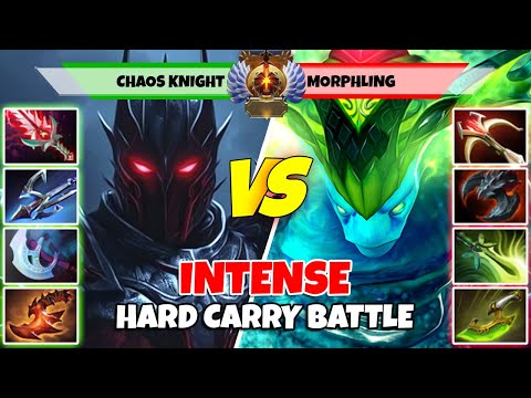CHAOS KNIGHT (Carry) vs MORPHLING (Carry) - Epic Battle Of Immortal Rank Dota 2 Players - Z Dota 2