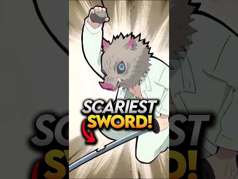 Why Inosuke always chip his sword? Demon Slayer Explained #demonslayer #shorts