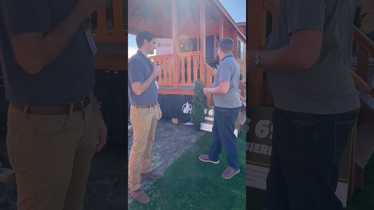 VIDEO: ‘Lancaster’ on ‘Sierra’ Cabin at Glamping Show
