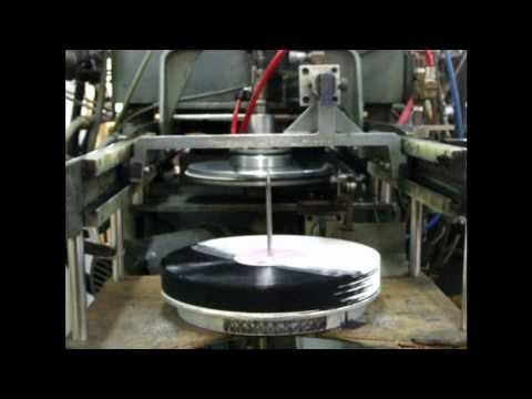The Brunettes - These Things Take Time - Vinyl records being pressed