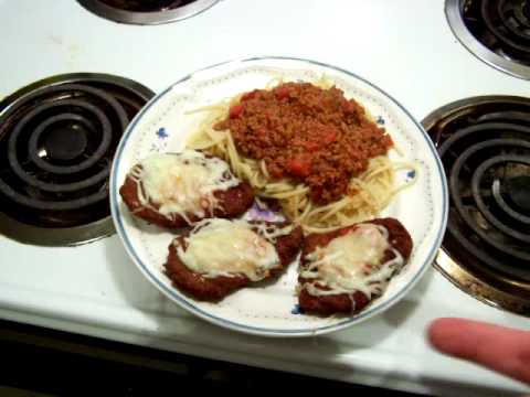 Breaded Pork Tenderloin Parmesan