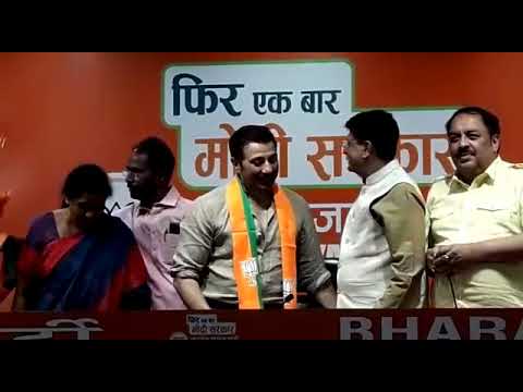 Bollywood actor Sunny Deol joins BJP Video