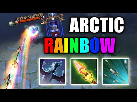 Arctic Impetus with Focus Fire attack speed [Full speed rainbow] Ability draft