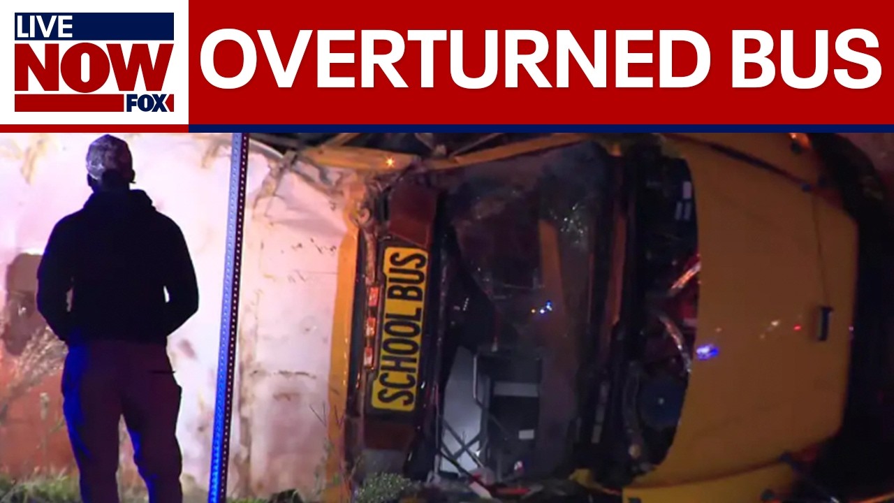 NEW: School bus crash near Atlanta prompts emergency hospital standby