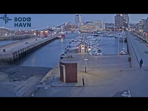 Norway - Bodø Havn Timelapse 10.12.2025