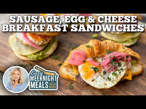 Easy Weeknight Meals: Breakfast Sandwiches