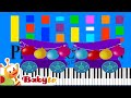BabyTV The Train With The Cuddlies Slow EASY Medium 4K Piano Tutorial