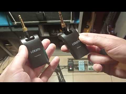 Тест-сравнение гитарных беспроводных систем LEKATO WS-60 и LEKATO WS-70.