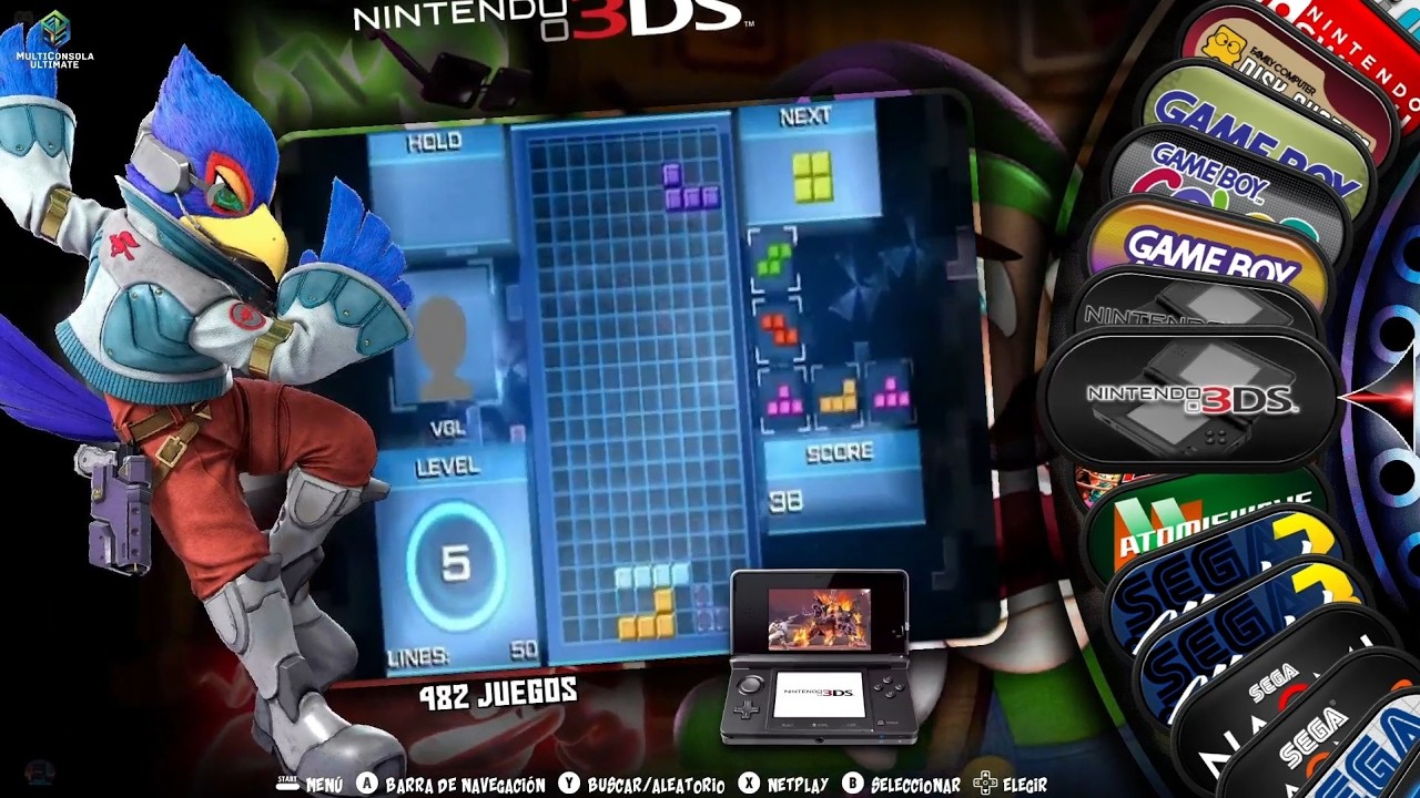 482 Juegos de Nintendo 3DS