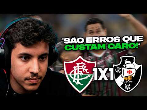 RENATO REAGE: FLUMINENSE 1 X 1 VASCO | MELHORES MOMENTOS | CAMPEONATO CARIOCA 2026