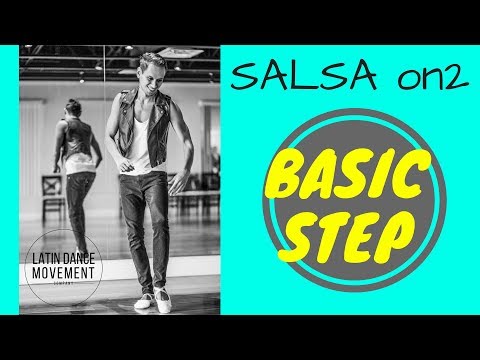 Salsa Basic Step for  NY Style On2 (Beginner Tutorial)