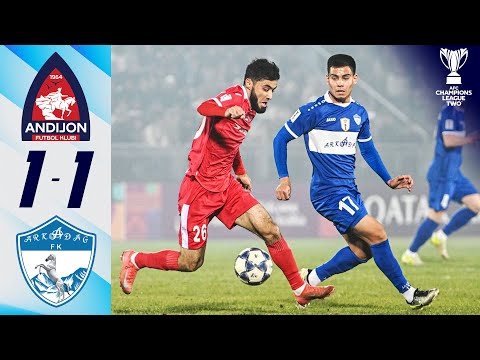 Draw sets up a massive showdown in Group B! | PFC Andijon 🇺🇿 vs FC Arkadag 🇹🇲 | Highlights ACL Two™