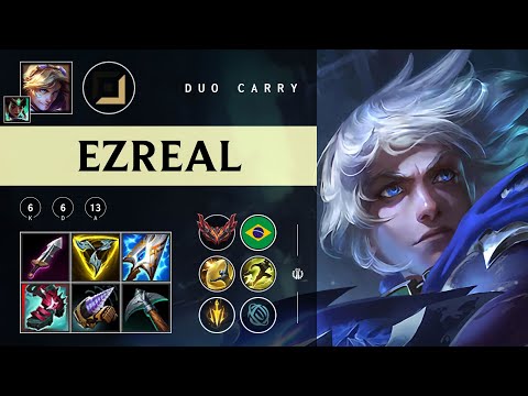 Ezreal ADC vs Ashe - BR Grandmaster Patch 25.24
