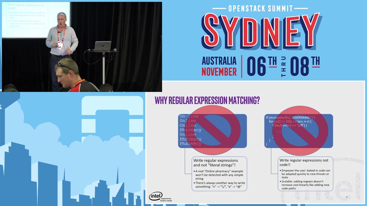 Deep Packet Inspection with open source Hyperscan regexp library network security at massive scale