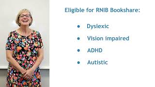 RNIB Bookshare sign up guide