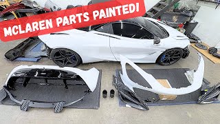 Part 3 McLaren 720s! All Parts Repaired and Painted