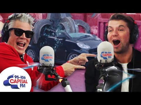 Johnny Knoxville Destroys Sonny Jay's Car 🚗💥 | Capital