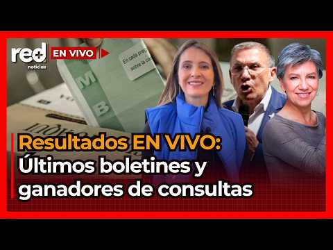 RESULTADOS Elecciones Colombia 2026: Boletines de la Registraduría de consultas, Senado y Cámara