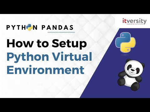 Setup Python Virtual Environment For Pandas Project Python Pandas Tutorial For Data Engineering