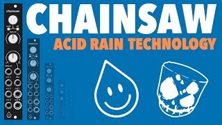 Video thumbnail for Acid Rain Technology Chainsaw // A stereo 21 oscillator swarm in 4HP (Eurorack demo) by DivKid