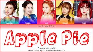 Fiestar(피에스타) Apple Pie (color coded lyrics Han/Rom/Port-br)
