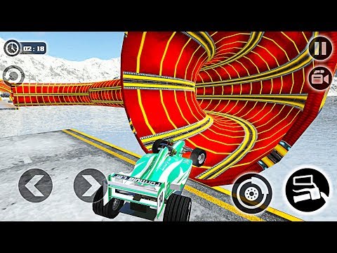 Impossible Formula Car Stunt Racing Crazy Tracks | Gameplay Android