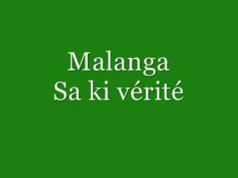 Malanga - Sa ki vérité